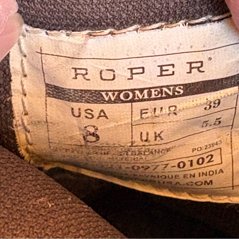 Roper Women’s American Beauty Western Boot - Picture 10 of 10